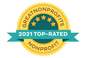 GreatNonprofits Top-Rated Nonprofit 2021