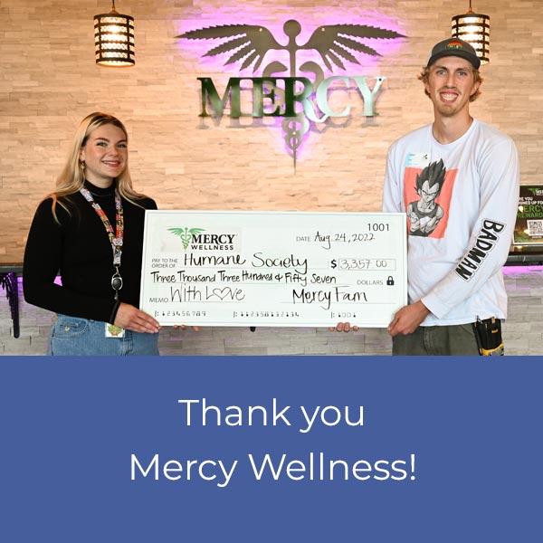 Thank you Mercy Wellness!