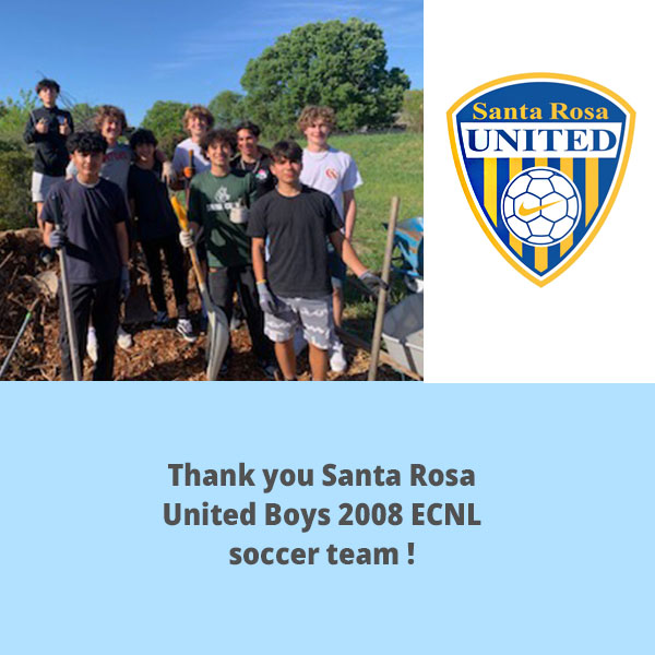 Faleminderit Skuadra e Futbollit e Santa Rosa United Boys 2008 ECNL