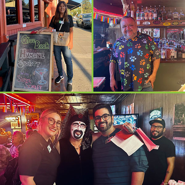Rainbow Cattle Company, Sister Scarlet, Russian River Sisters of Perpetual Indulgence hosting in Give Back tiisdei HSSC Fundraiser