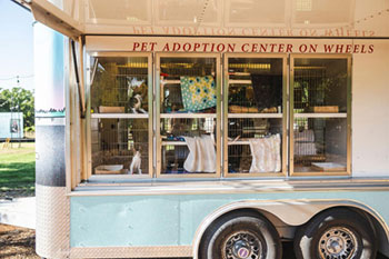 Pet Adoption Center on Wheels
