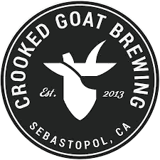 „Crooked Goat Brewing“ logotipas