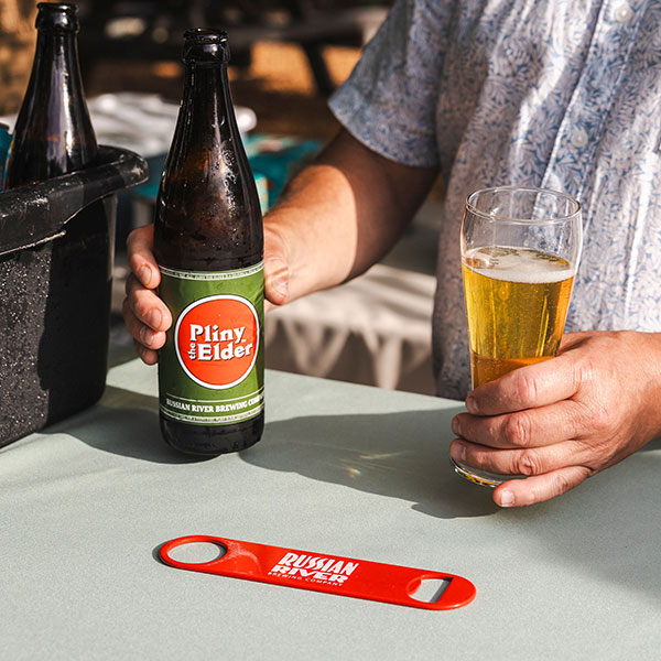 Pliny the Elder being poured by Russian River Brewing Company