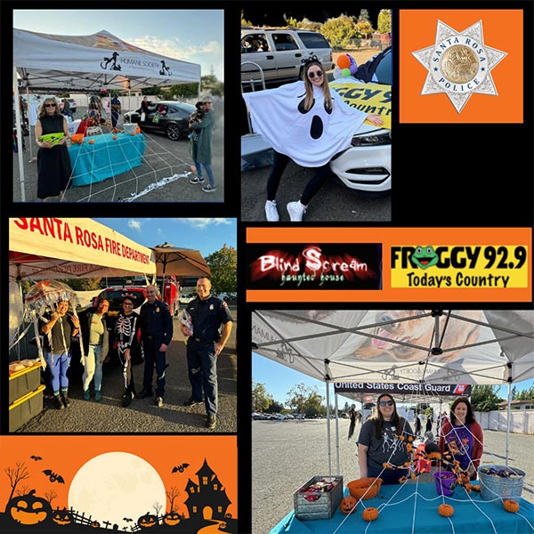 Trunk or Treat event with the Santa Rosa Police